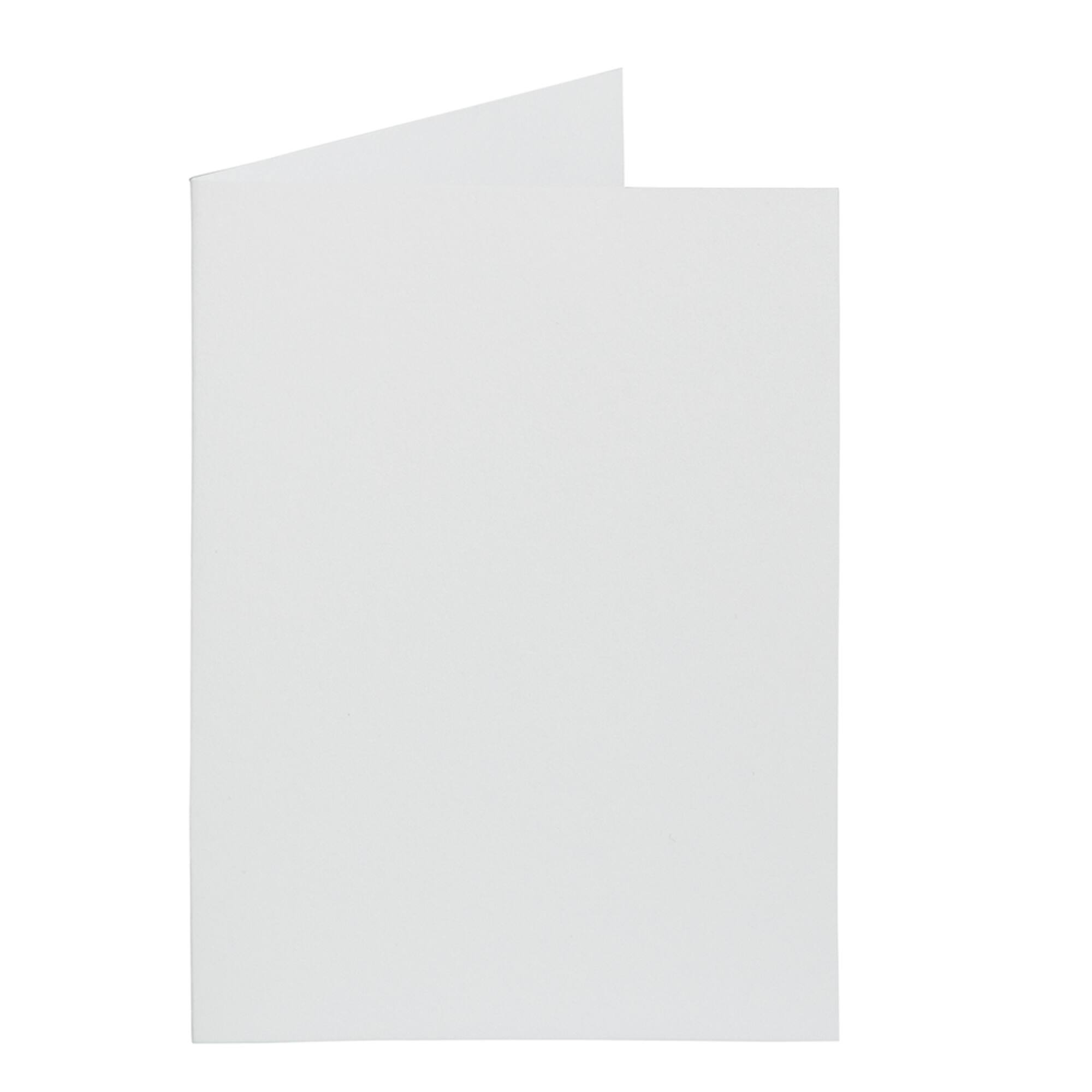 JAM Paper 3.5" x 4.875" Strathmore Bright White Wove Blank Foldover Cards